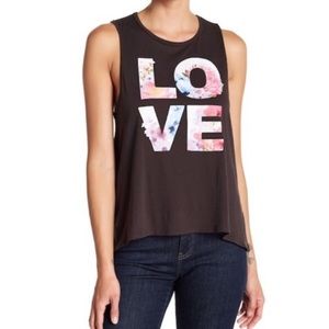 Chaser tank floral love XL